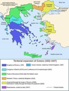 Territorial expansion of Greece